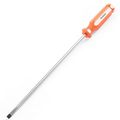 Great Neck 3/16 x 8 Inch Slotted Round Shank Cabinet Tip Screwdriver 73014